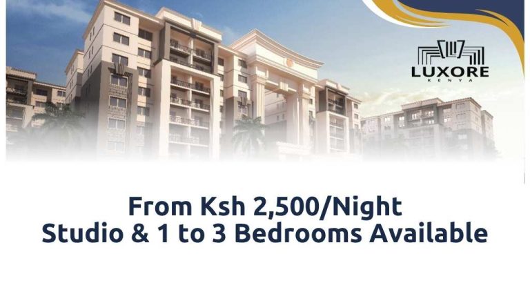 Furnished apartment near JKIA with modern interior, perfect for travelers and short stays